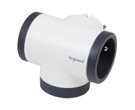 LEGRAND Rozgałęziacz potrójny obrotowy 2X2P+Z+USB 49437 - 1047757 - zdjęcie 2